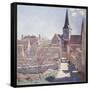 Bennecourt, 1885-Claude Monet-Framed Stretched Canvas