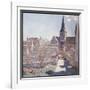 Bennecourt, 1885-Claude Monet-Framed Giclee Print