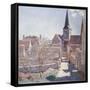 Bennecourt, 1885-Claude Monet-Framed Stretched Canvas