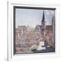 Bennecourt, 1885-Claude Monet-Framed Giclee Print