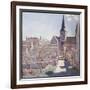 Bennecourt, 1885-Claude Monet-Framed Giclee Print