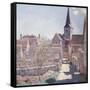 Bennecourt, 1885-Claude Monet-Framed Stretched Canvas