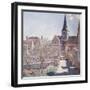 Bennecourt, 1885-Claude Monet-Framed Giclee Print