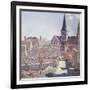 Bennecourt, 1885-Claude Monet-Framed Giclee Print