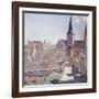 Bennecourt, 1885-Claude Monet-Framed Giclee Print