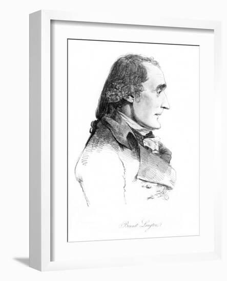 Bennet Langton-George Dance-Framed Art Print