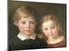 Benno Six Years and Elna, Four Years, 1864-Bengt Nordenberg-Mounted Giclee Print