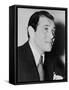 Benny 'Bugsy' Siegel in 1947, the Year of His Murder in His Beverly Hills Mansion-null-Framed Stretched Canvas