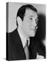 Benny 'Bugsy' Siegel in 1947, the Year of His Murder in His Beverly Hills Mansion-null-Stretched Canvas