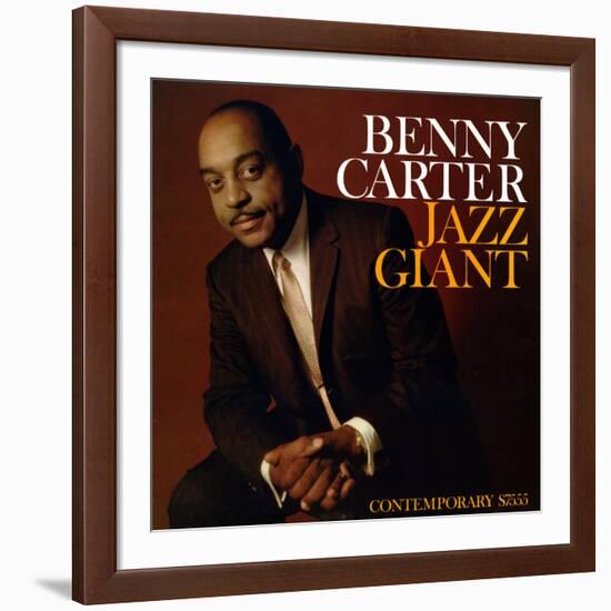 Benny Carter - Jazz Giant-null-Framed Art Print