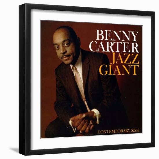 Benny Carter - Jazz Giant-null-Framed Art Print