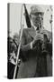 Benny Goodman Playing His Clarinet, Knebworth, Hertfordshire, 1982-Denis Williams-Stretched Canvas