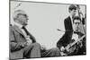 Benny Goodman Watching Phil Flanigan and Chris Flory, Knebworth, Hertfordshire, 1982-Denis Williams-Mounted Photographic Print