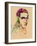 Benny Goodman Watercolor-Anna Malkin-Framed Art Print