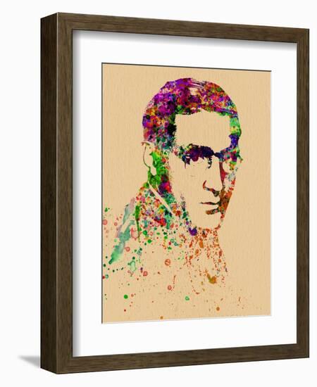 Benny Goodman Watercolor-Anna Malkin-Framed Art Print