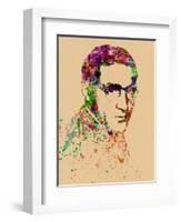 Benny Goodman Watercolor-Anna Malkin-Framed Art Print