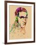 Benny Goodman Watercolor-Anna Malkin-Framed Art Print