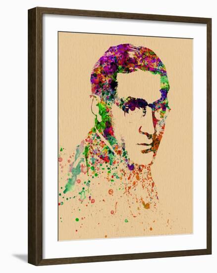 Benny Goodman Watercolor-Anna Malkin-Framed Art Print