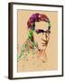 Benny Goodman Watercolor-Anna Malkin-Framed Art Print