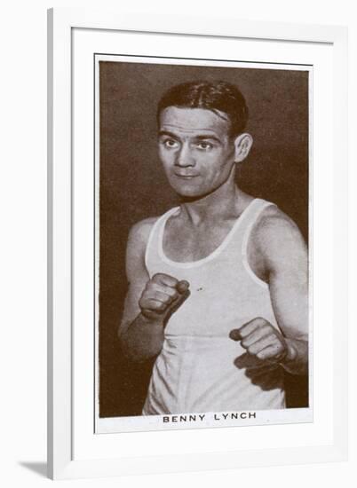 Benny Lynch, Scottish Boxer, 1938-null-Framed Giclee Print