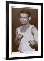 Benny Lynch, Scottish Boxer, 1938-null-Framed Giclee Print