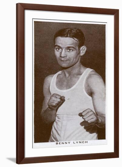 Benny Lynch, Scottish Boxer, 1938-null-Framed Giclee Print