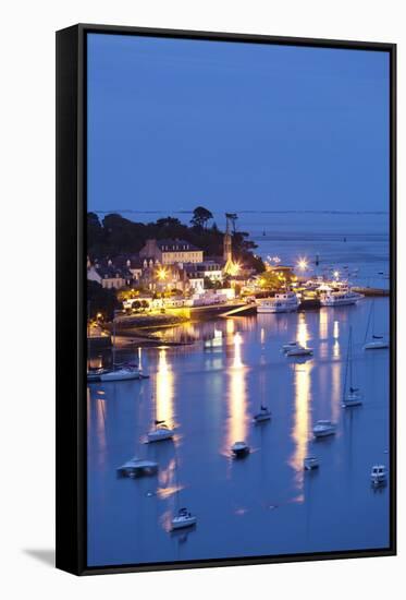 Benodet, Finistere, Brittany, France, Europe-Markus Lange-Framed Stretched Canvas