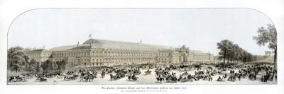 Exterior of the Palace of Industry, Exposition Universelle, Paris, 1900-Benoist-Framed Giclee Print