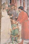 St. Augustine as a Boy, from the Life of St. Augustine-Benozzo di Lese di Sandro Gozzoli-Giclee Print