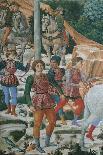 Procession of the Magi: Wall with Giuliano, detail (The Patriarch of Constantinople)-Benozzo Gozzoli-Giclee Print