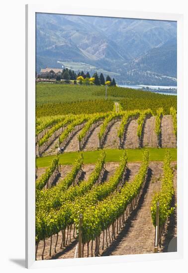 Benson Vineyards Estate Winery, Lake Chelan, Washington, USA-Richard Duval-Framed Photographic Print