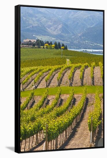 Benson Vineyards Estate Winery, Lake Chelan, Washington, USA-Richard Duval-Framed Stretched Canvas