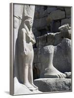 Bent'Anta, Daughter of Ramesses Ii, Detail of Colossus of Ramesses II, Karnak Temple Complex-null-Framed Photographic Print