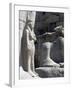 Bent'Anta, Daughter of Ramesses Ii, Detail of Colossus of Ramesses II, Karnak Temple Complex-null-Framed Photographic Print