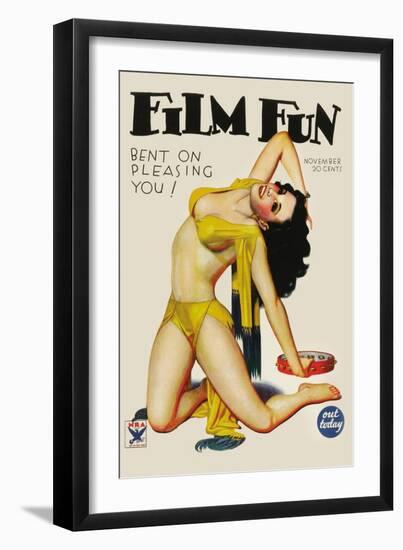 Bent On Pleasing You!-Enoch Bolles-Framed Art Print