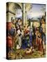 Bentivoglio Altarpiece, 1499-Francesco Francia-Stretched Canvas