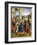 Bentivoglio Altarpiece, 1499-Francesco Francia-Framed Giclee Print