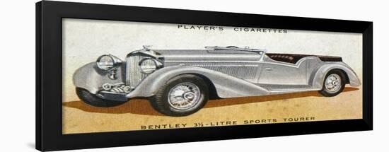 Bentley 3.5 Litre-null-Framed Art Print
