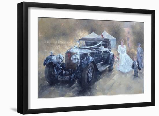 Bentley and Bride-Peter Miller-Framed Giclee Print