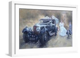 Bentley and Bride-Peter Miller-Framed Giclee Print