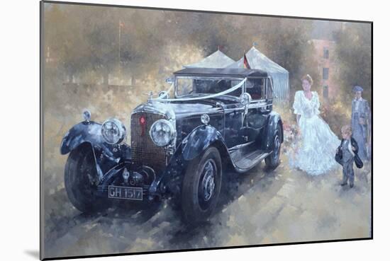 Bentley and Bride-Peter Miller-Mounted Giclee Print