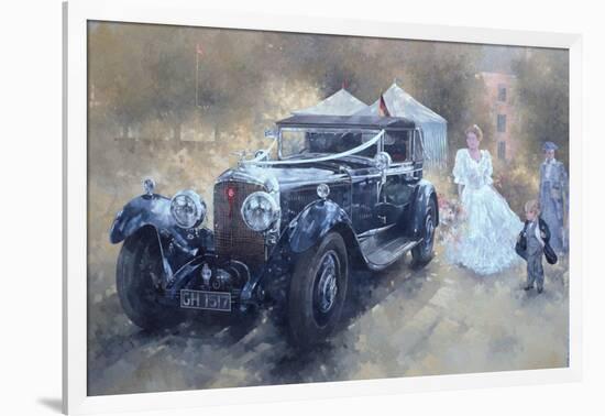 Bentley and Bride-Peter Miller-Framed Giclee Print