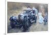 Bentley and Bride-Peter Miller-Framed Giclee Print