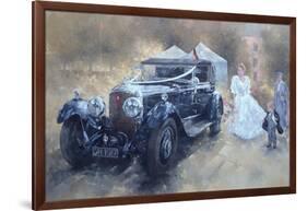 Bentley and Bride-Peter Miller-Framed Giclee Print