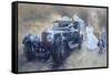 Bentley and Bride-Peter Miller-Framed Stretched Canvas