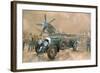 Bentley and Spitfire-Peter Miller-Framed Giclee Print