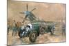 Bentley and Spitfire-Peter Miller-Mounted Giclee Print