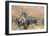 Bentley and Spitfire-Peter Miller-Framed Giclee Print