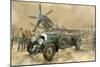 Bentley and Spitfire-Peter Miller-Mounted Giclee Print