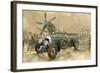 Bentley and Spitfire-Peter Miller-Framed Giclee Print